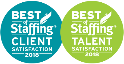 Aerotek recruiting and staffing recognized as Best of Staffing in client and talent satisfaction in 2018