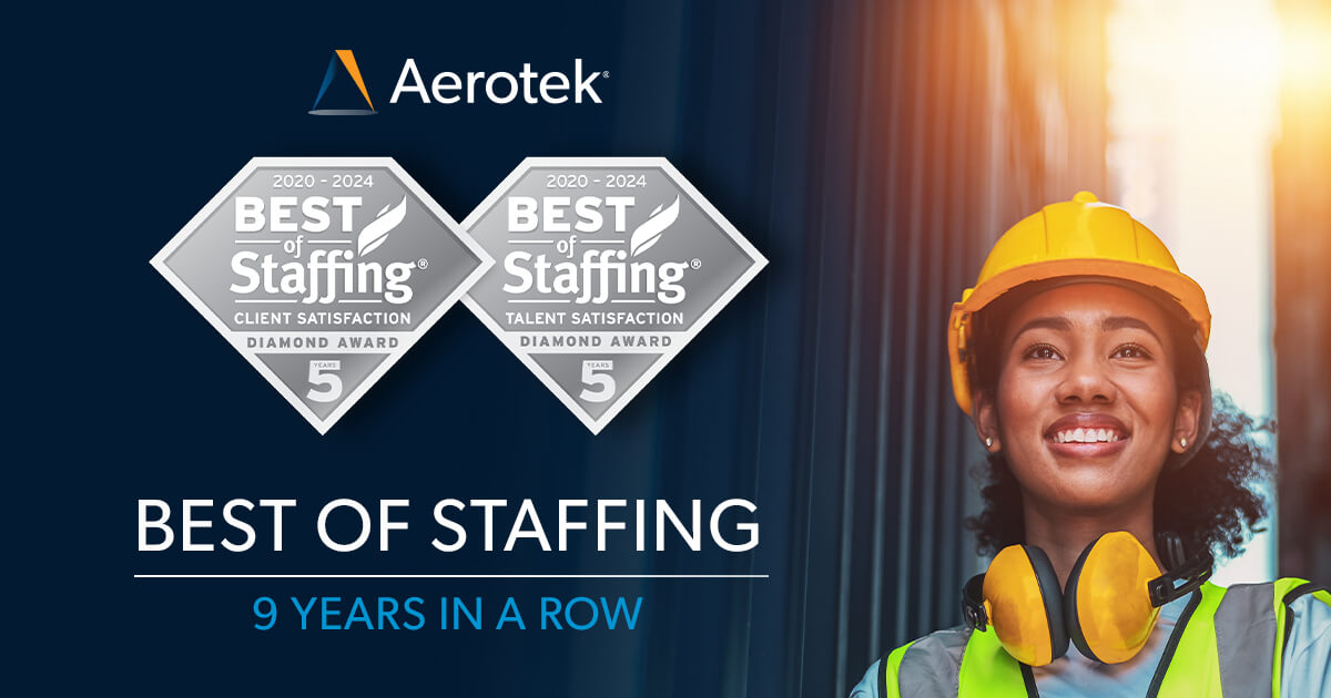 Aerotek Earns Best Of Staffing Client And Talent Awards For The Ninth   Aerotek 2024 Best Of Staffing Og 