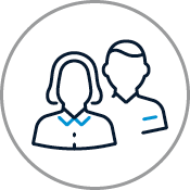Man and woman icon
