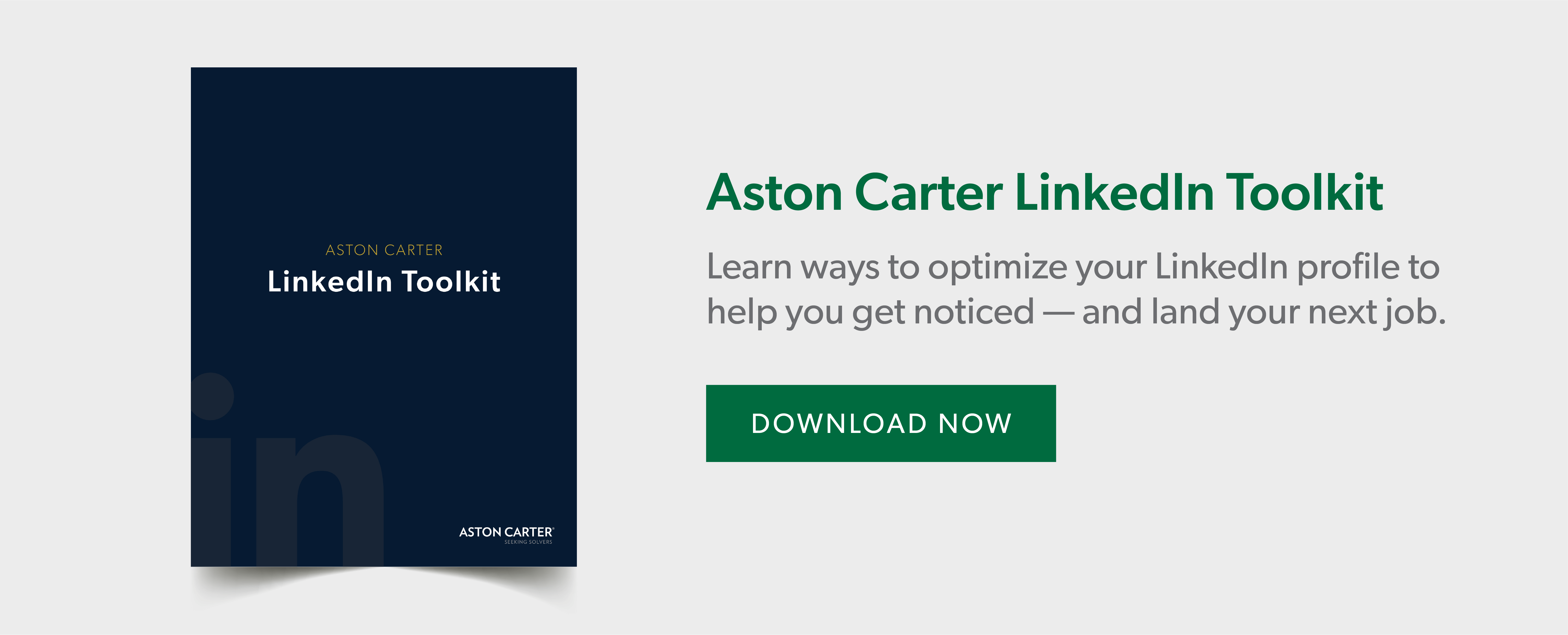 How to Maximize Your LinkedIn Profile - Aston Carter