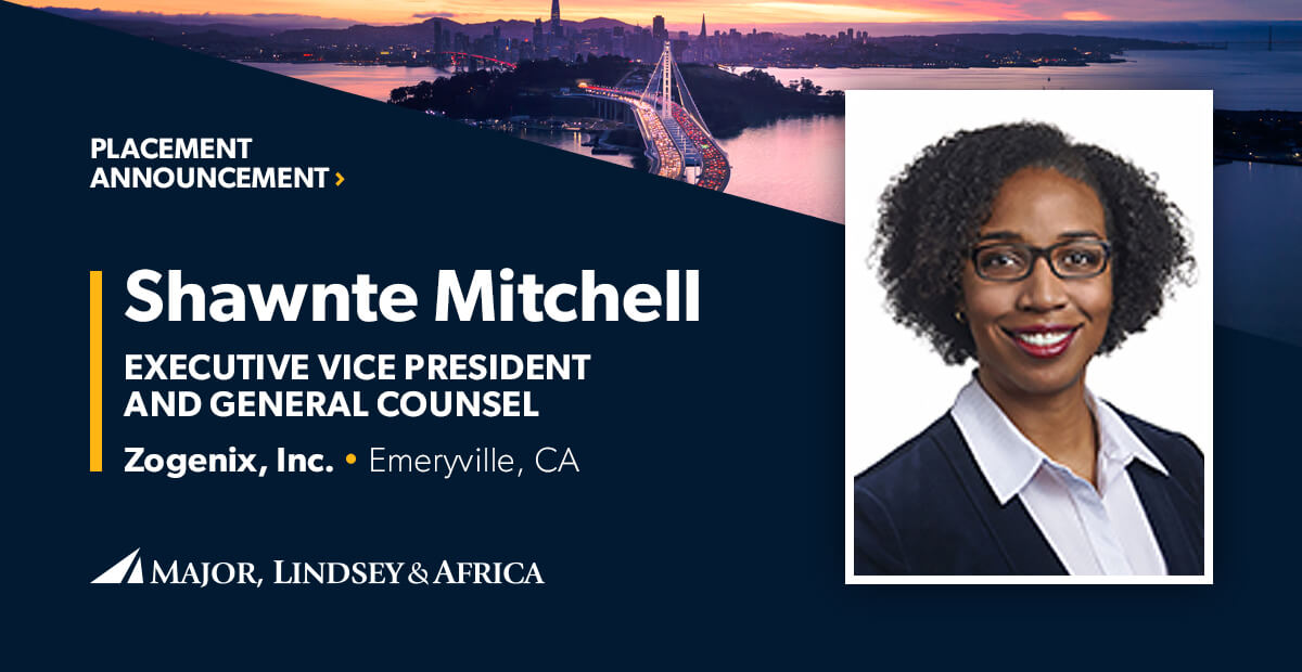 MLA Places Shawnte Mitchell as Executive Vice President and General ...