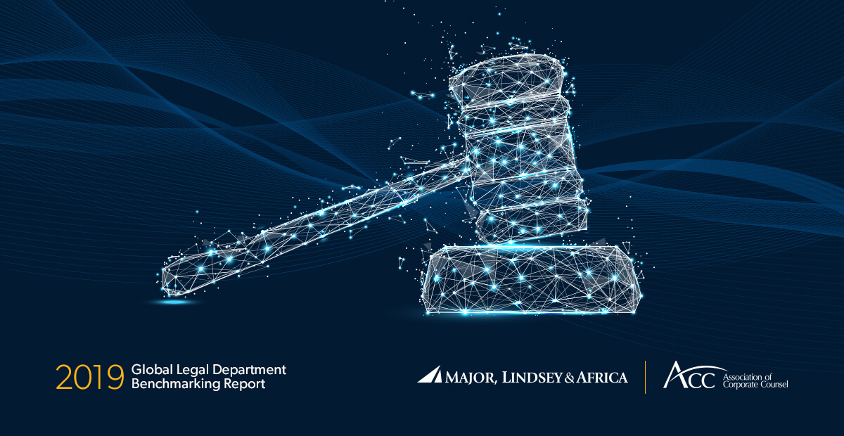 2019 Global Legal Department Benchmarking Report